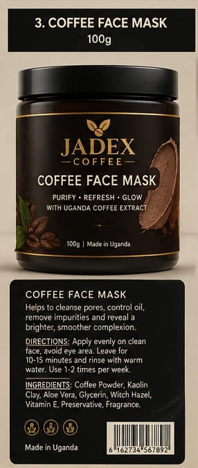 Jadex Coffee Face Mask